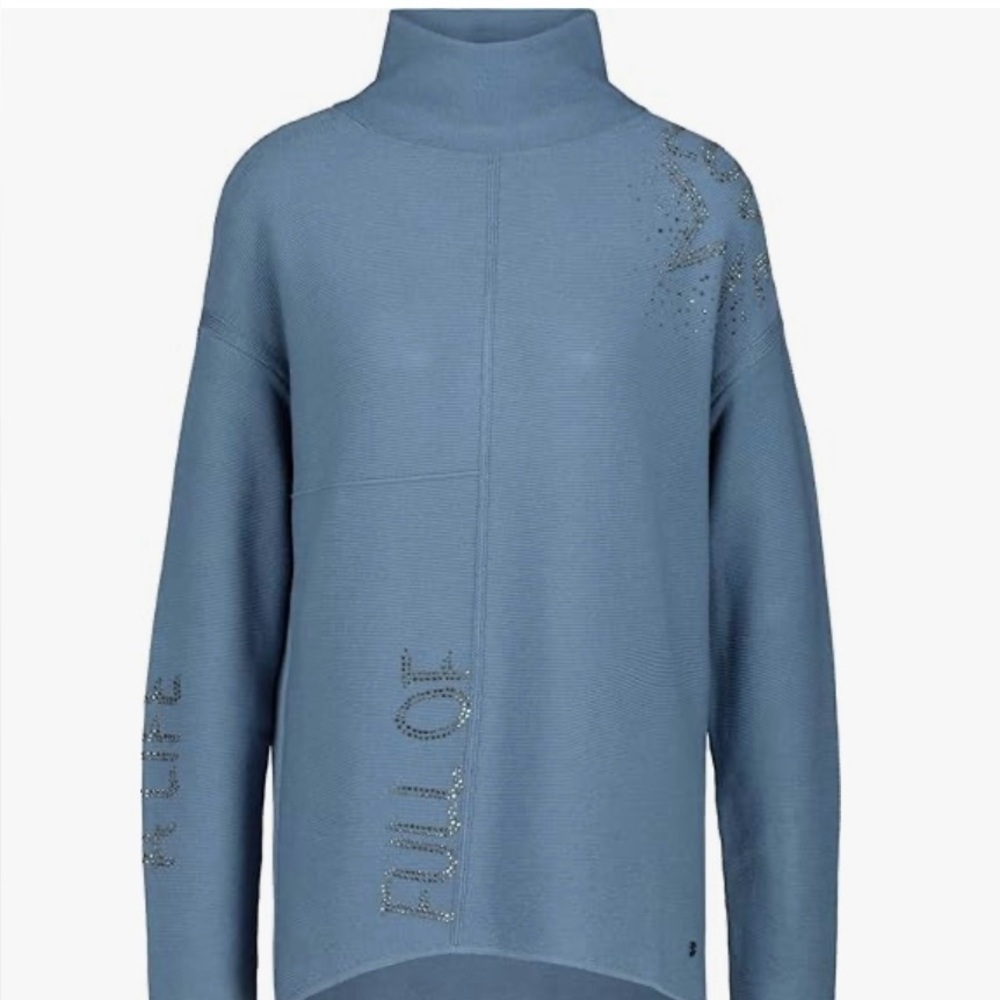 Monari- Pullover jumper sweater with Full of Love Size 6 EUR 36